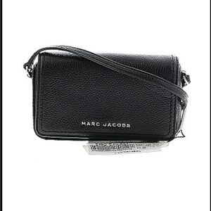 BRAND NEW Marc Jacobs Mini Leather Crossbody Bag Black